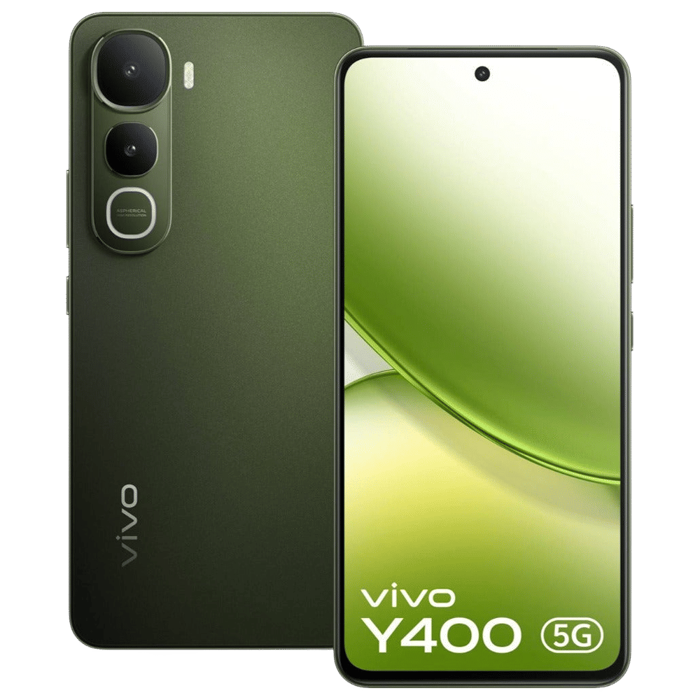 vivo Y400 5G (8GB RAM, 128GB, Olive Green)