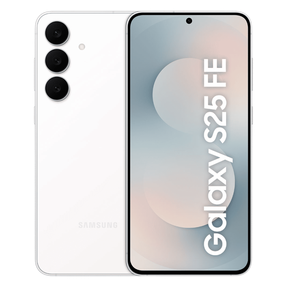 SAMSUNG Galaxy S25 FE 5G (8GB RAM, 512GB, White)