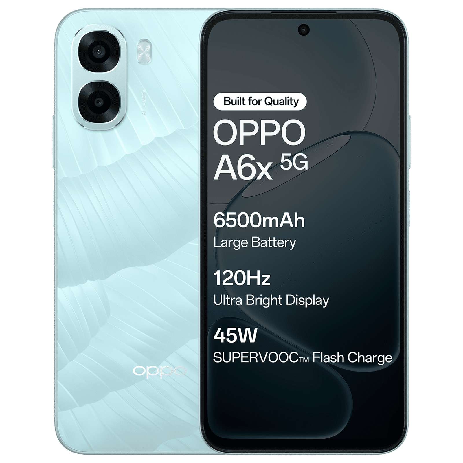 oppo A6x 5G (4GB RAM, 128GB, Ice Blue)