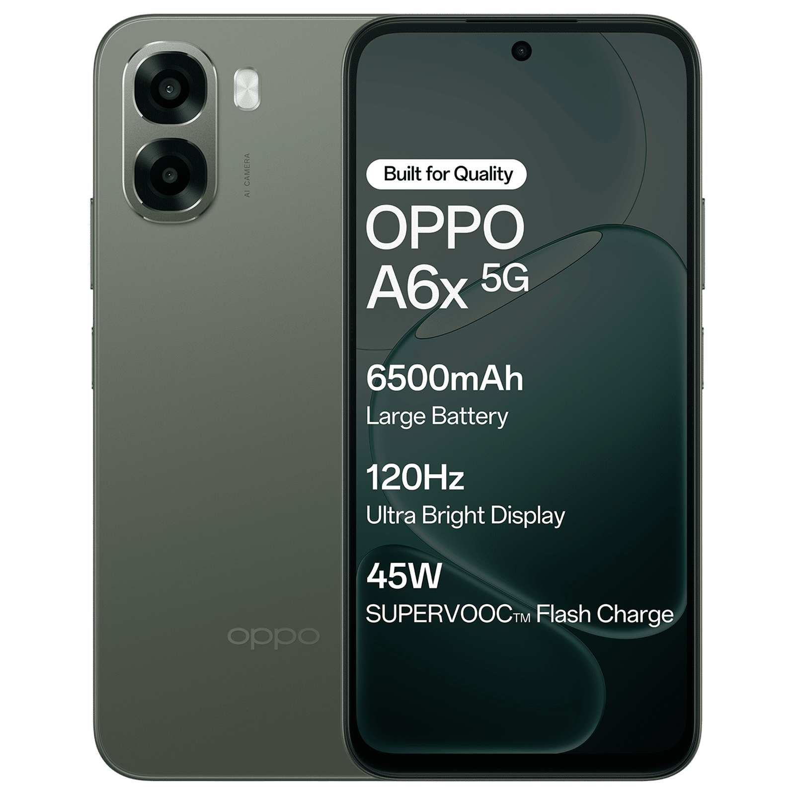oppo A6x 5G (6GB RAM, 128GB, Olive Green)