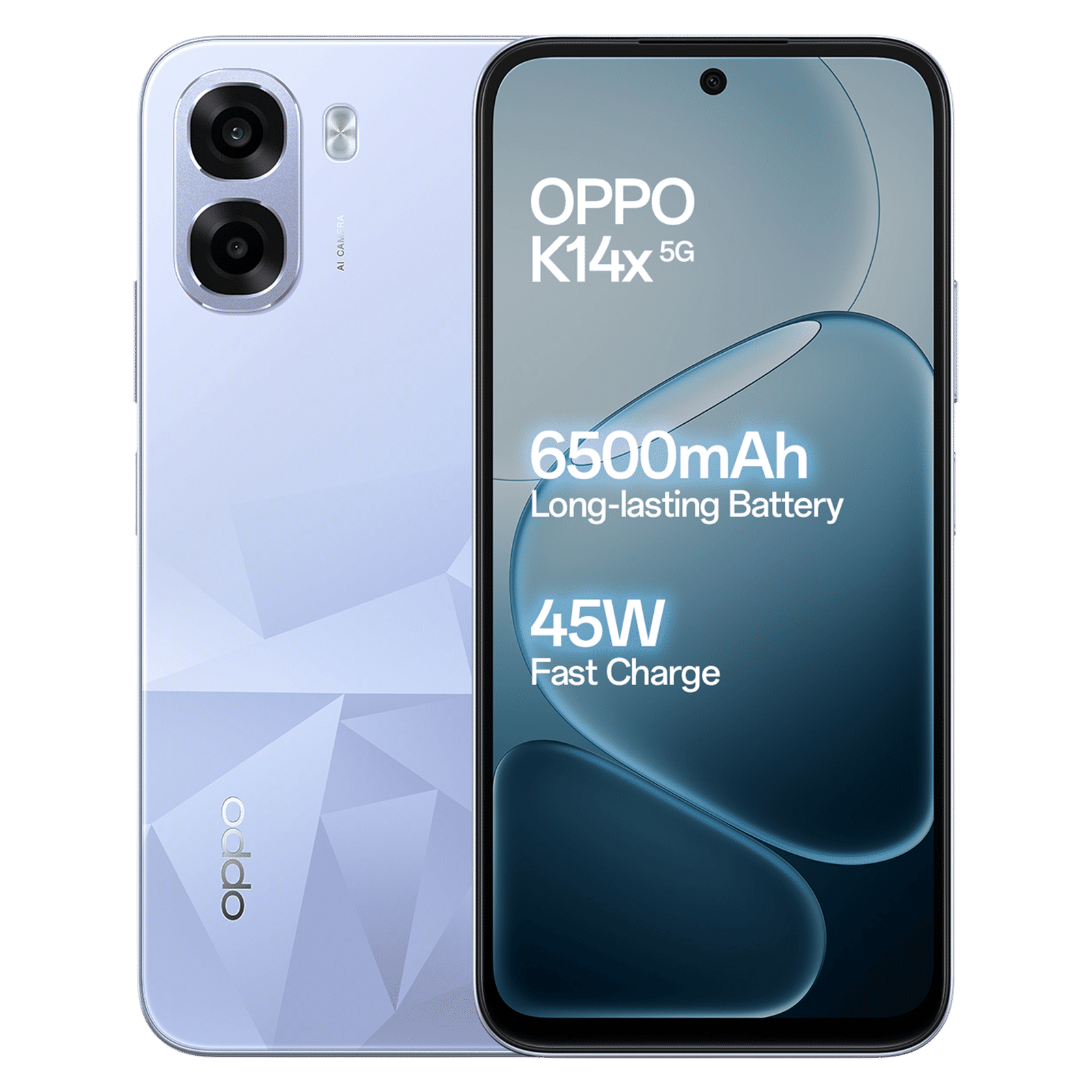 oppo K14x 5G (4GB RAM, 128GB, Icy Blue)