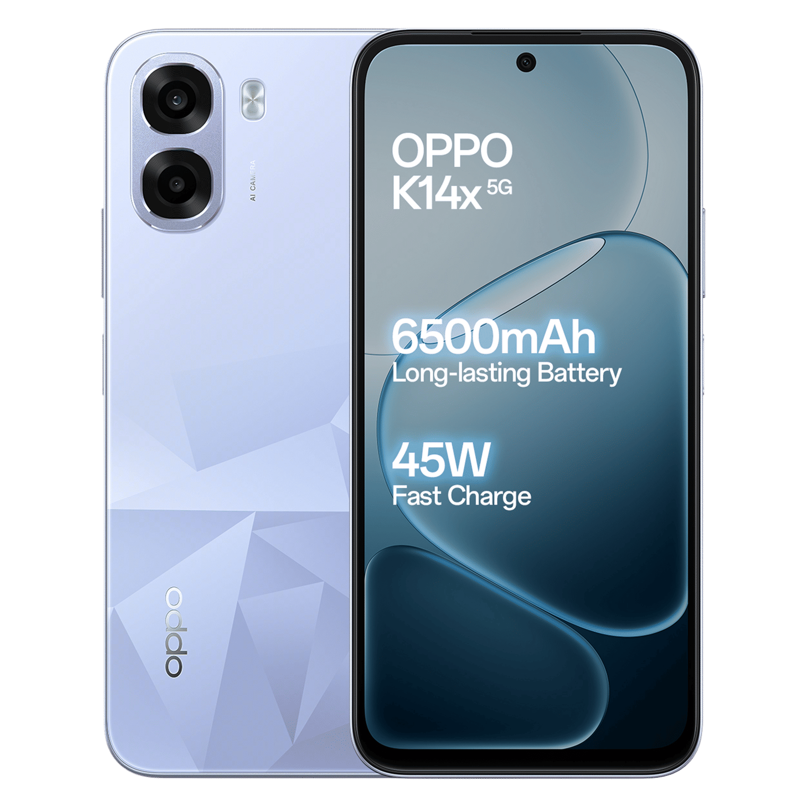 oppo K14x 5G (6GB RAM, 128GB, Icy Blue)