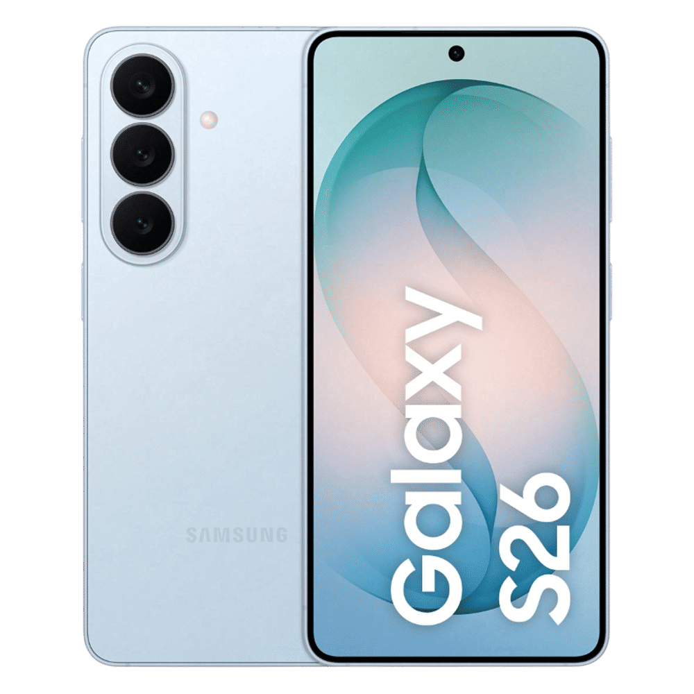 SAMSUNG Galaxy S26 5G (12GB RAM, 256GB, Sky Blue)