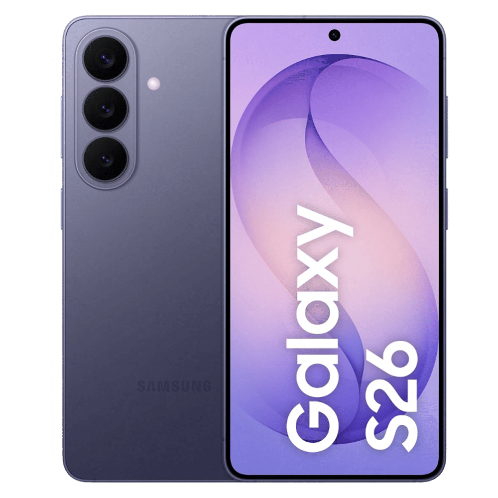 SAMSUNG Galaxy S26 5G (12GB RAM, 256GB, Cobalt Violet)