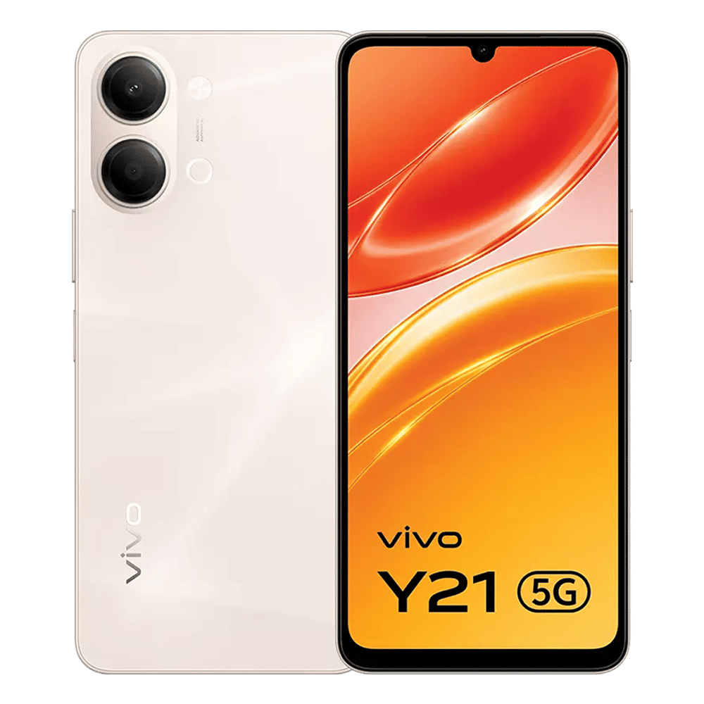 vivo Y21 5G (6GB RAM, 128GB, Champagne Gold)