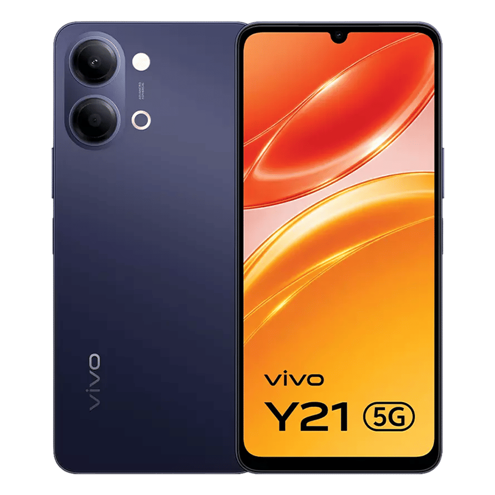vivo Y21 5G (8GB RAM, 128GB, Midnight Blue)