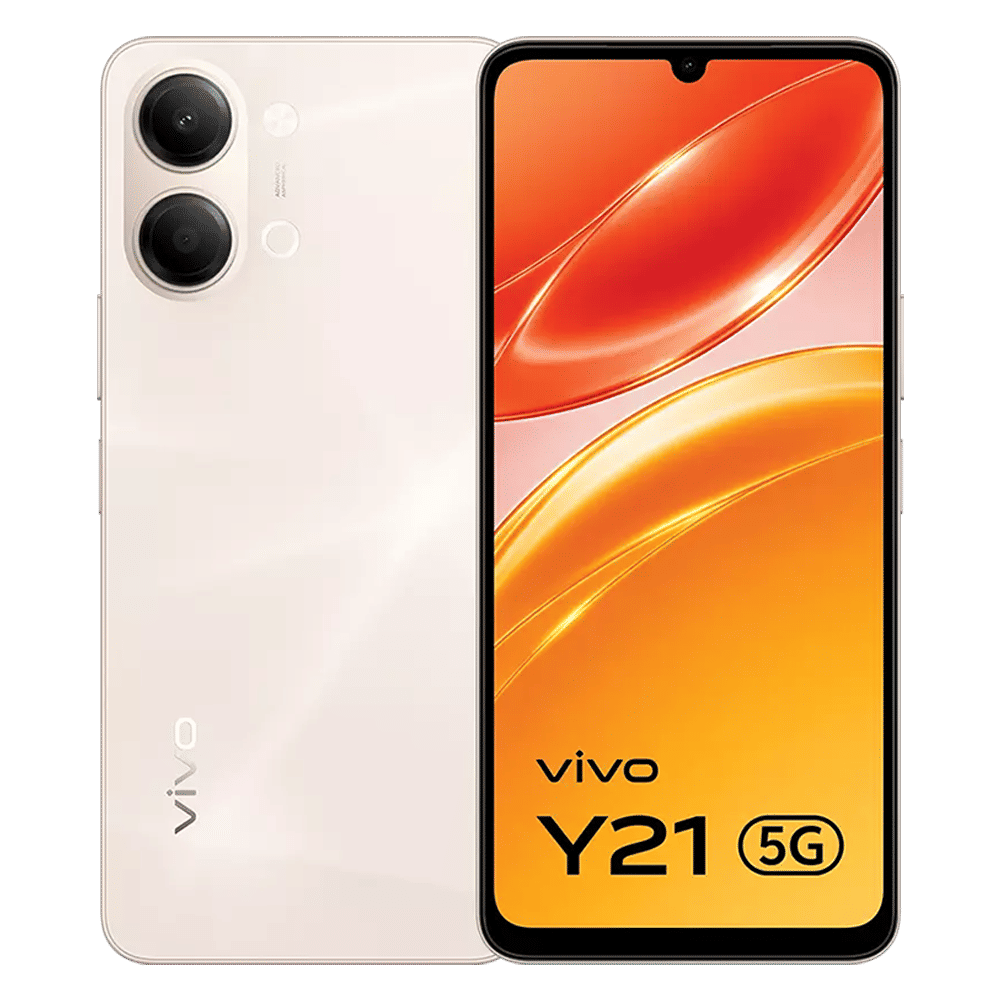 vivo Y21 5G (8GB RAM, 128GB, Champagne Gold)