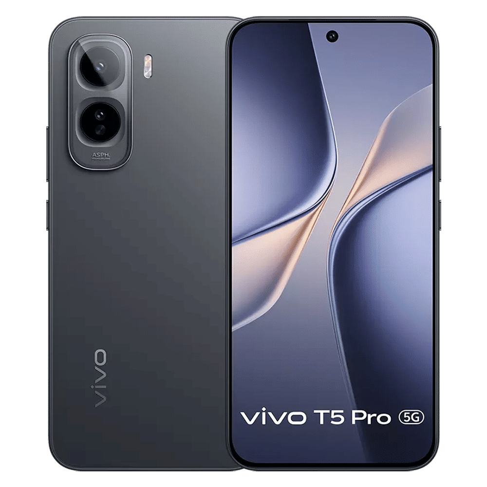 vivo T5 Pro 5G (8GB RAM, 256GB, Cosmic Black)