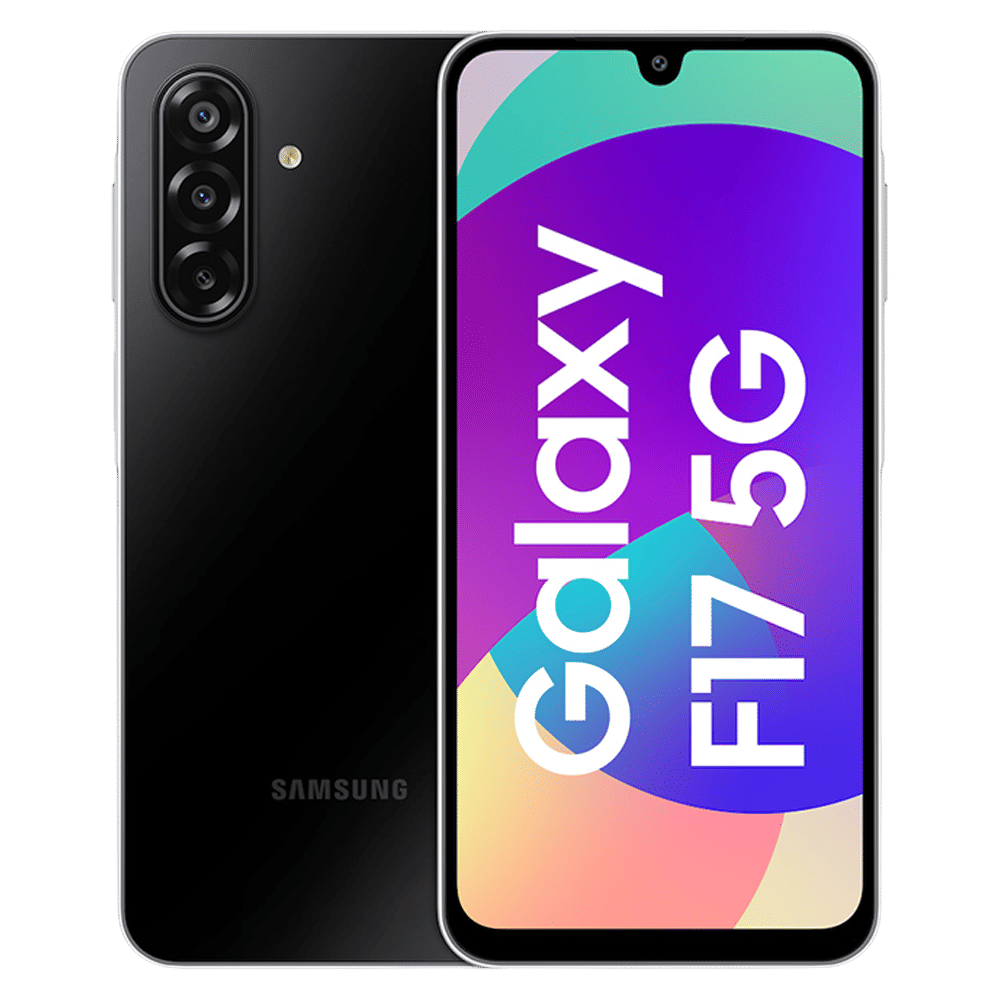 SAMSUNG Galaxy F17 5G (8GB RAM, 128GB, Neo Black)