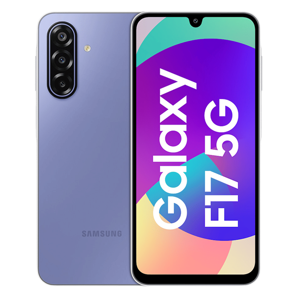 SAMSUNG Galaxy F17 5G (6GB RAM, 128GB, Violet Pop)