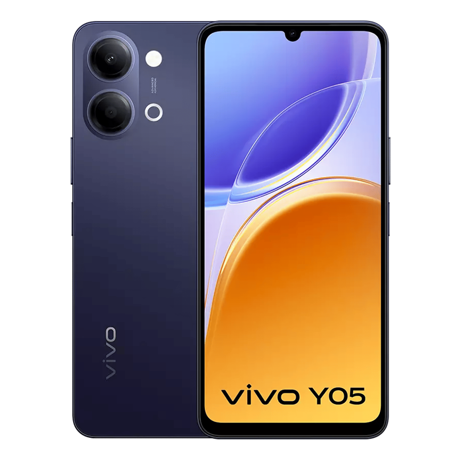 vivo Y05 (4GB RAM, 64GB, Midnight Blue)
