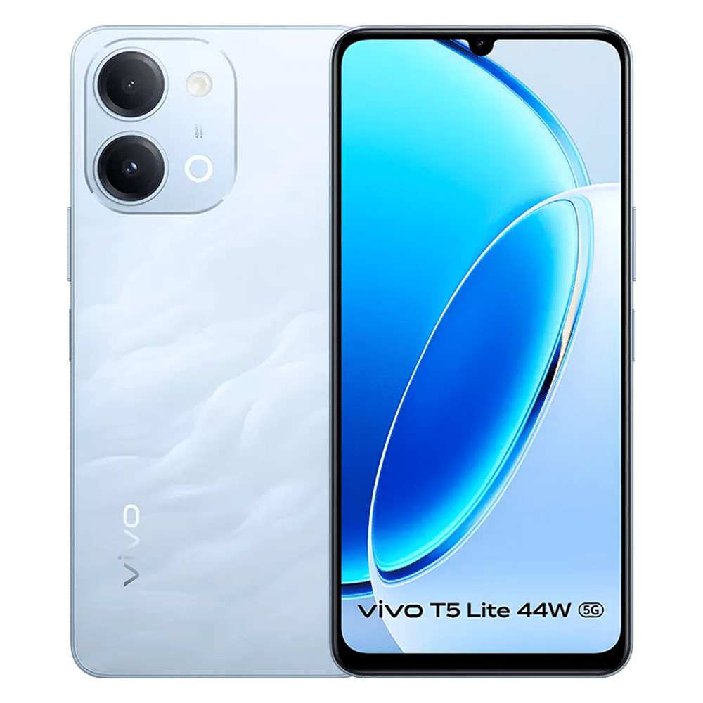 vivo T5 Lite 5G (6GB RAM, 128GB, Wave Blue)