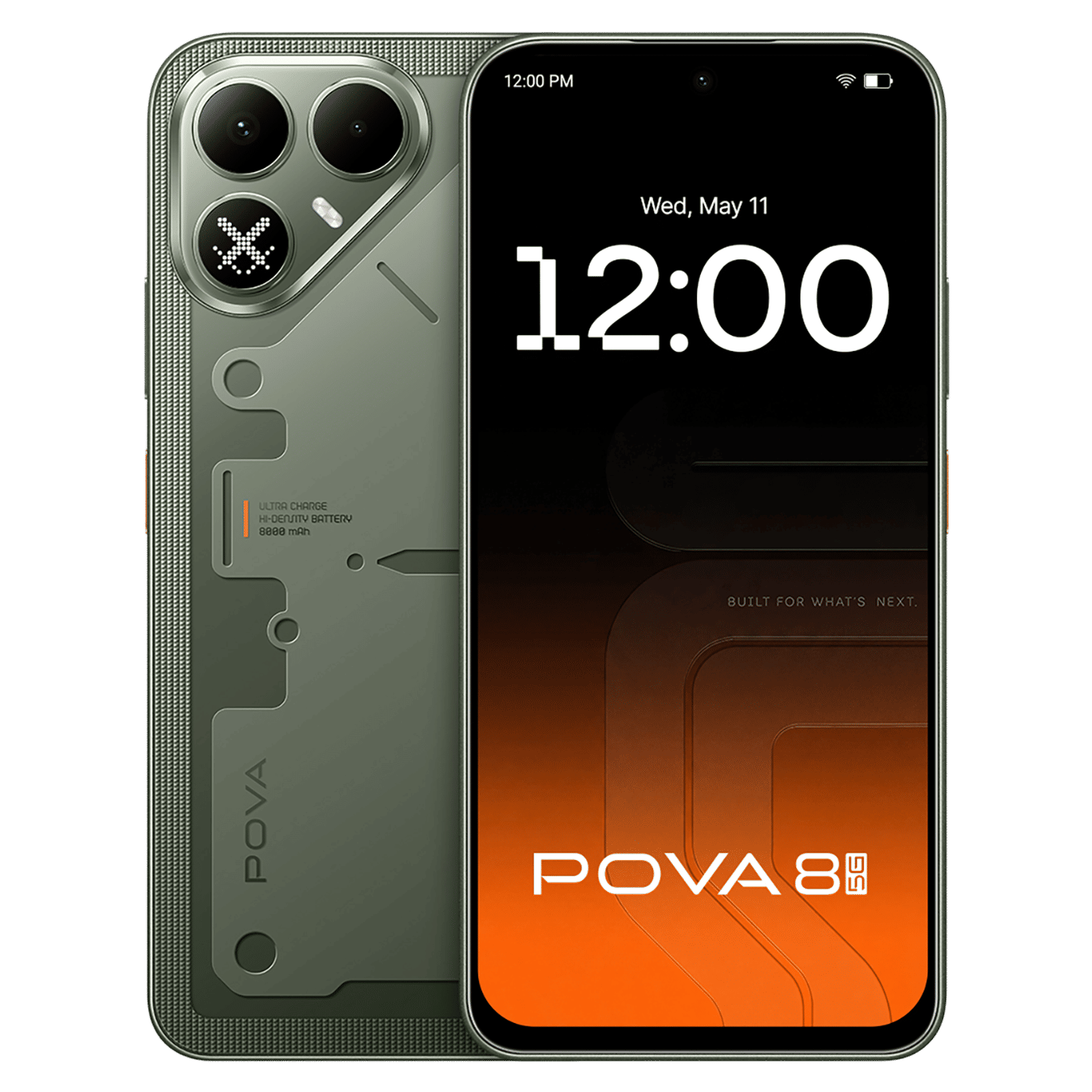 TECNO POVA 8 5G (6GB RAM, 128GB, Terminal Green)