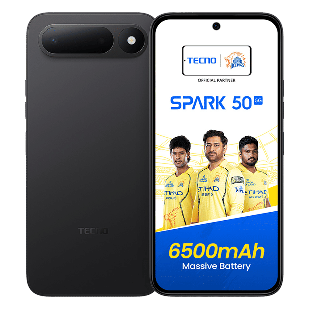 TECNO SPARK 50 5G (4GB RAM, 128GB, Ink Black)