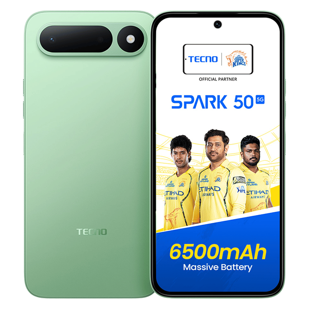 TECNO SPARK 50 5G (4GB RAM, 128GB, Mint Green)