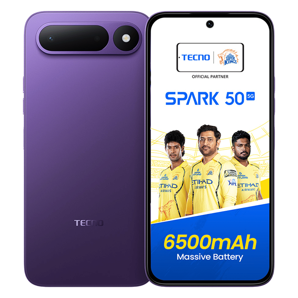 TECNO SPARK 50 5G (4GB RAM, 128GB, Fantasy Purple)