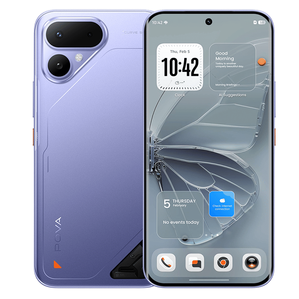 TECNO POVA CURVE 2 5G (8GB RAM, 128GB, Mystic Purple)