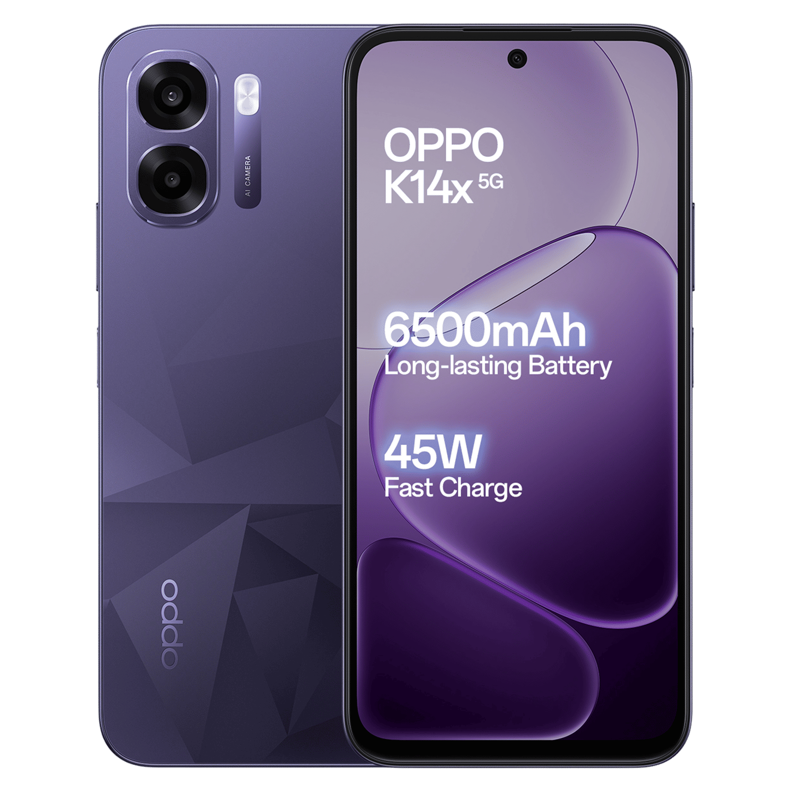 oppo K14x 5G (4GB RAM, 128GB, Prism Violet)