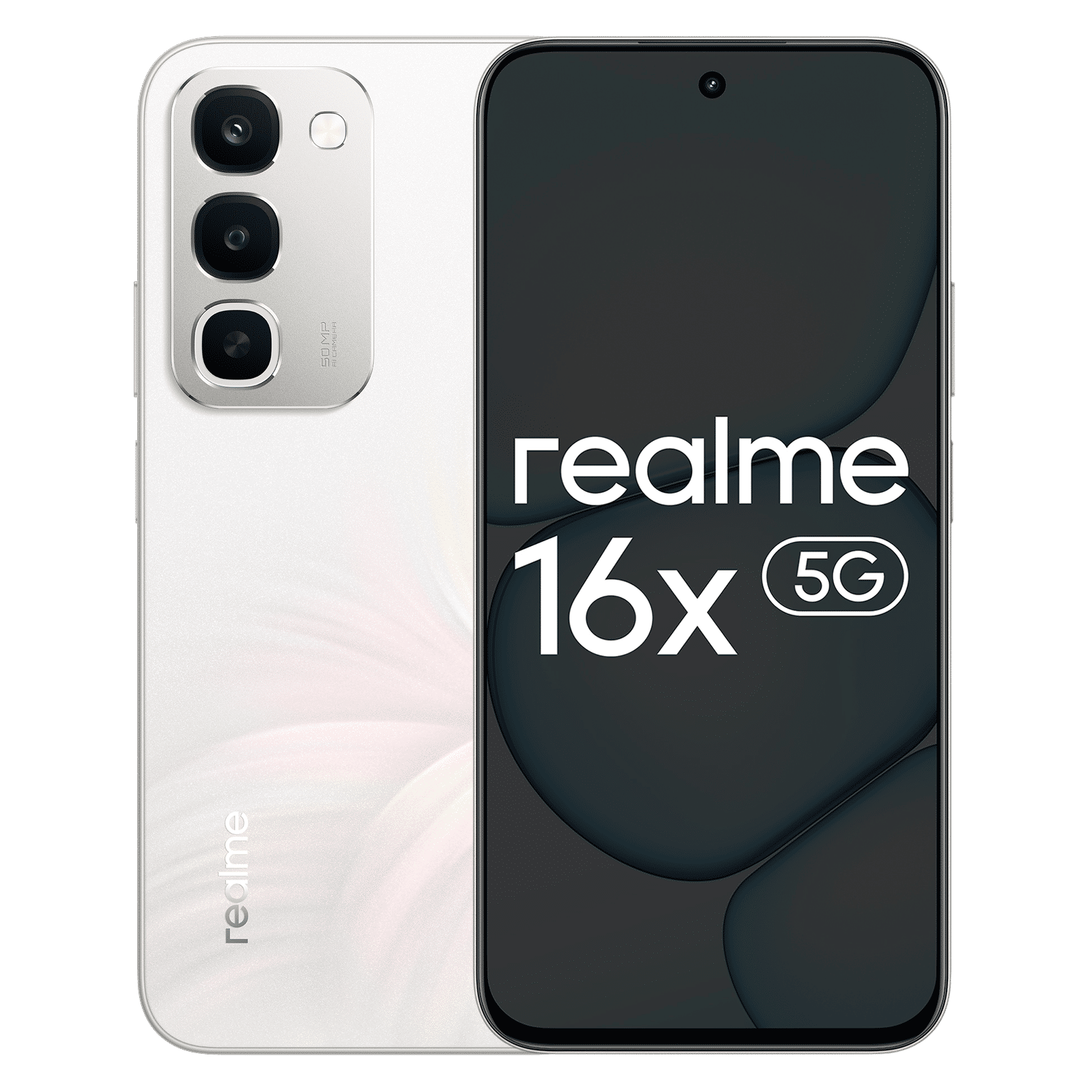 realme 16x 5G (6GB RAM, 256GB, Glory White)