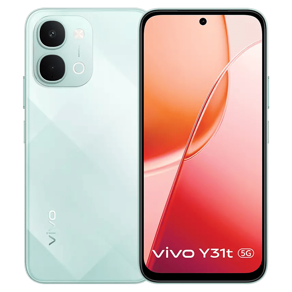 vivo Y31t 5G (4GB RAM, 128GB, Seashore Green)