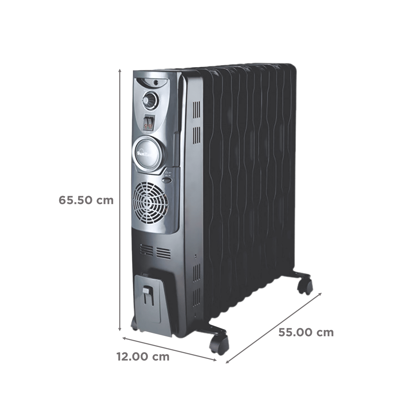 Buy Sunflame SF-955 TF 2900W Fan Oil Filled Radiator Room Heater
