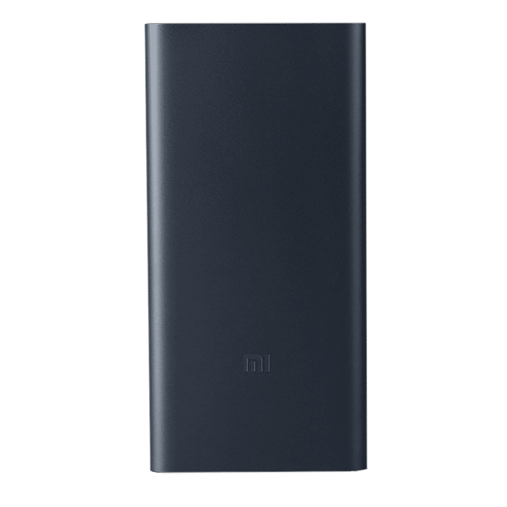 Mi 10000 mAh 18W Fast Charging Power Bank (1 Micro USB Type B, 1 Type C & 2 Type A Ports, Aluminium Casing, Two Way Fast Charging, Black)