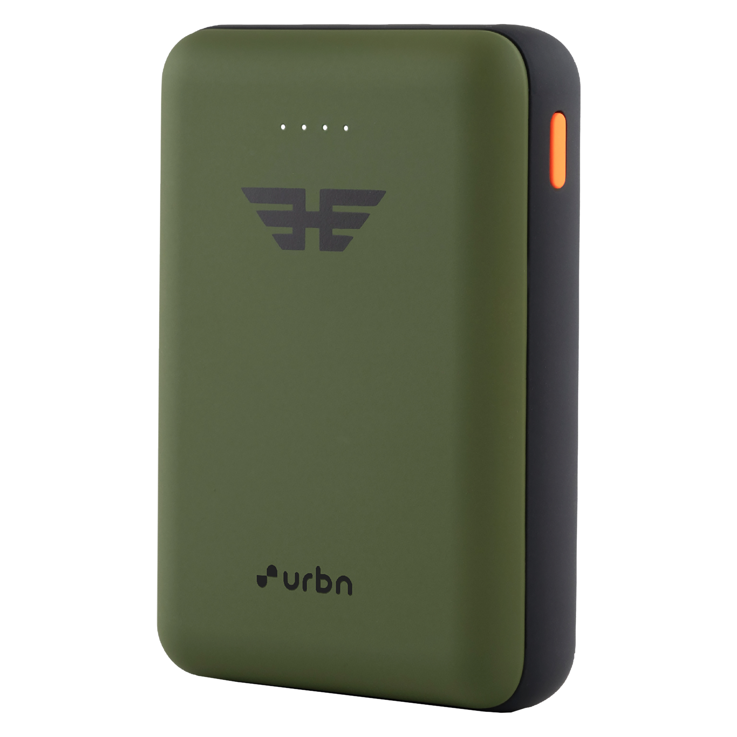 urbn 10000 mAh 12W Fast Charging Power Bank (1 Micro USB Type B, 1 Type C & 2 Type A Ports, Ultra Compact Casing, LED Charging Indicator, Camo)
