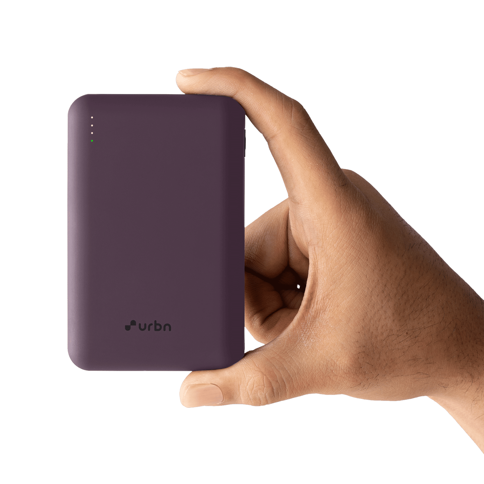 urbn 20000 mAh 22.5W Fast Charging Power Bank (2 Type C & 1 Type A Ports, 12 Layers Circuit Protection, Purple)