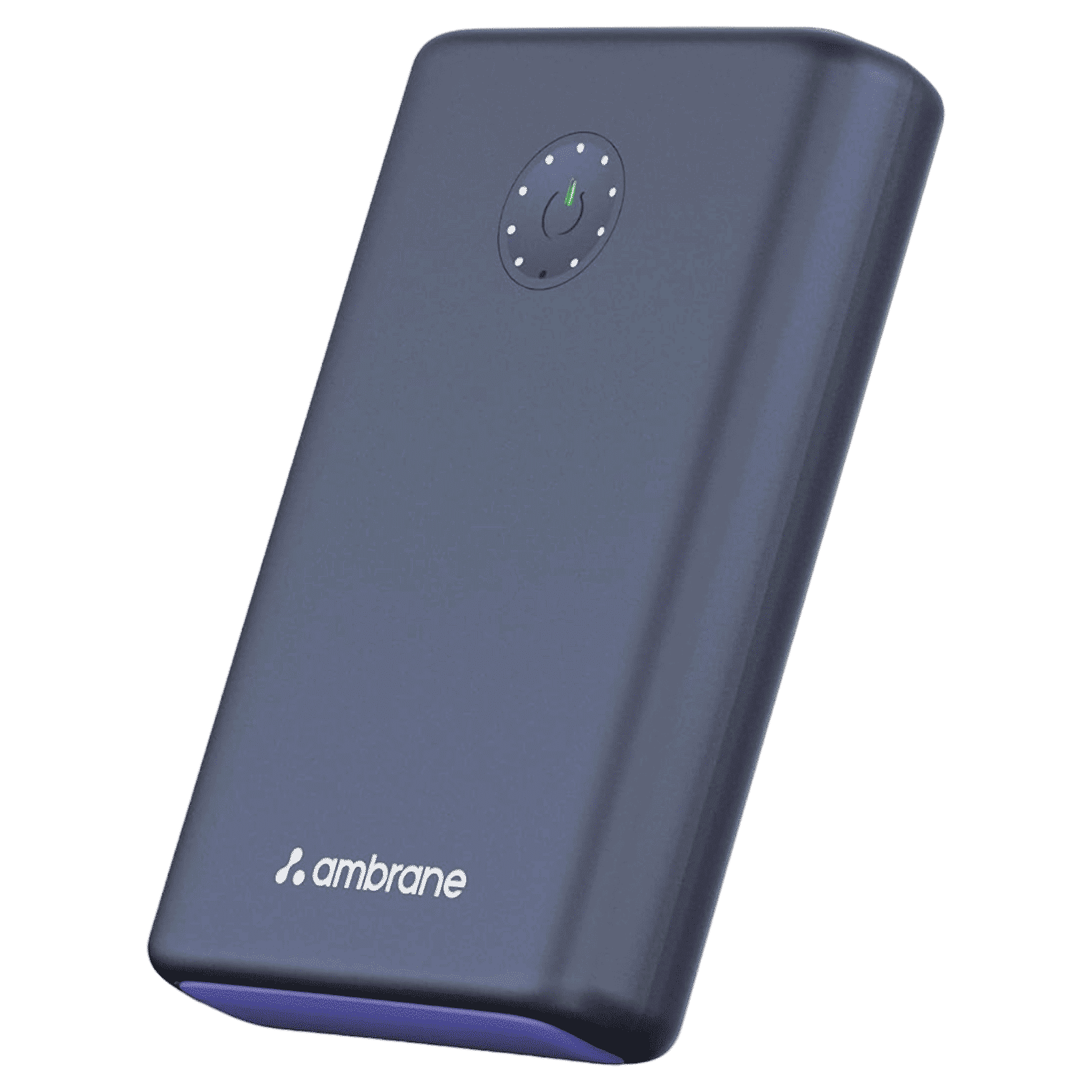 ambrane Powerlit Ultra Lite 20000 mAh 85W Fast Charging Power Bank (2 Type C & 1 Type A Ports, Multi Layers of Chipset Protection, Black)