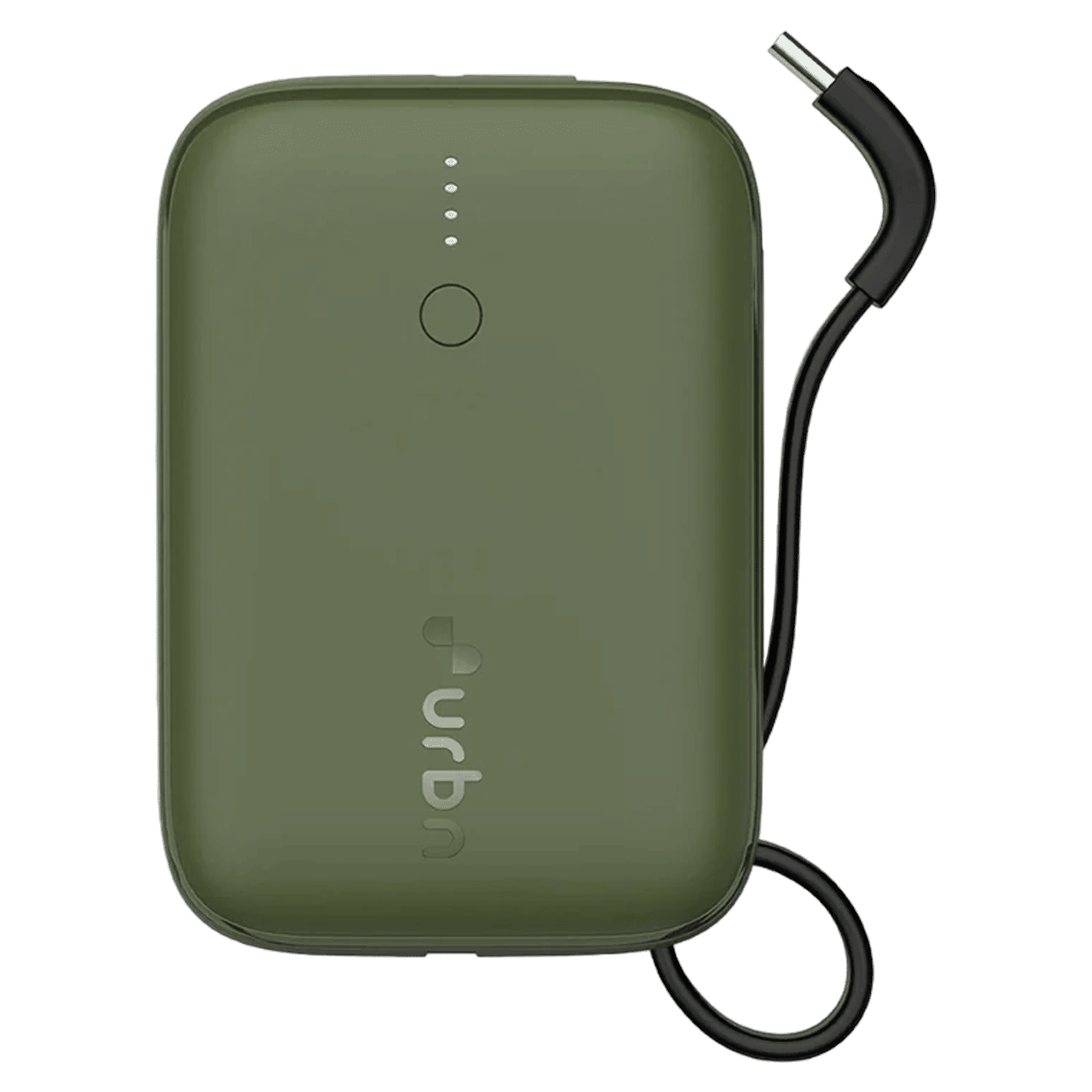 urbn Nano Link 10000 mAh 22.5W Fast Charging Power Bank (1 Type A & 2 Type C Ports, 12 Layers Circuit Protection, Camo)