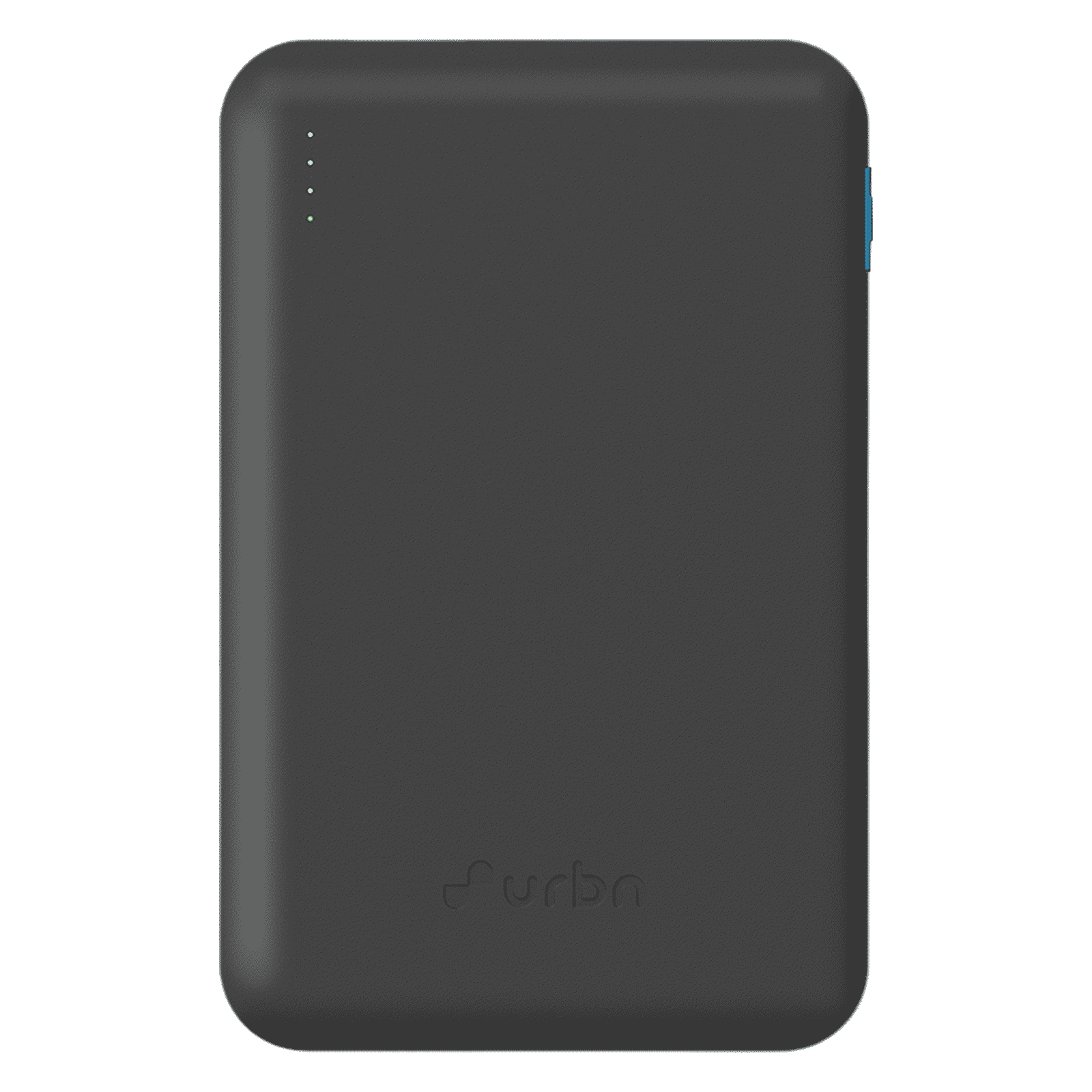 urbn Nano Slim 10000 mAh 22.5W Fast Charging Power Bank (2 Type C & 1 Type A Ports, 12 Layers Circuit Protection, Black)