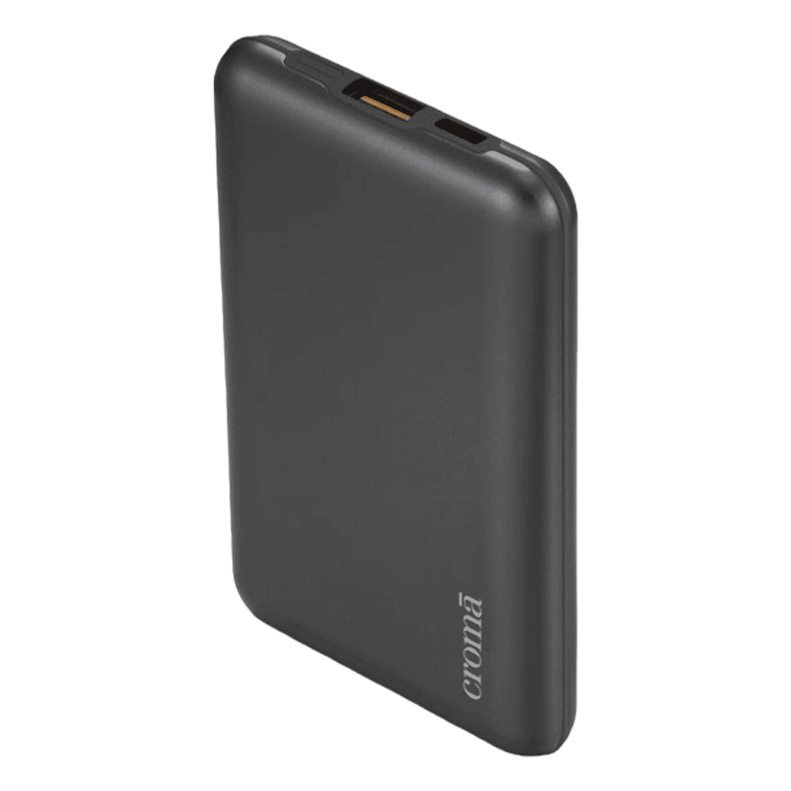 Croma 10000 mAh 22.5W Fast Charging Power Bank (1 Type A & 1 Type C Ports, Black)
