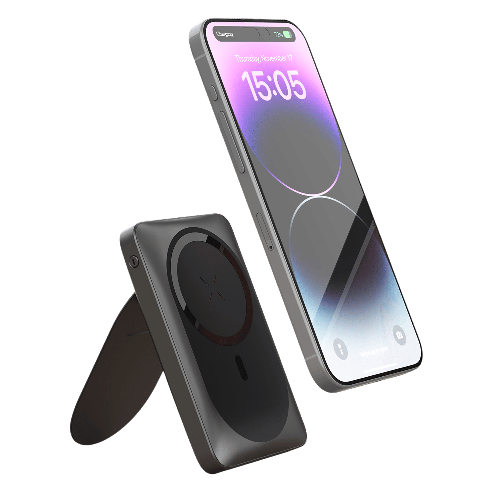 urbn UPR104 10000 mAh 20W Fast Charging Power Bank (1 Type A Port, 1 Type C Port & 1 Lightning Port, Multi Layer Circuit Protection, Black)