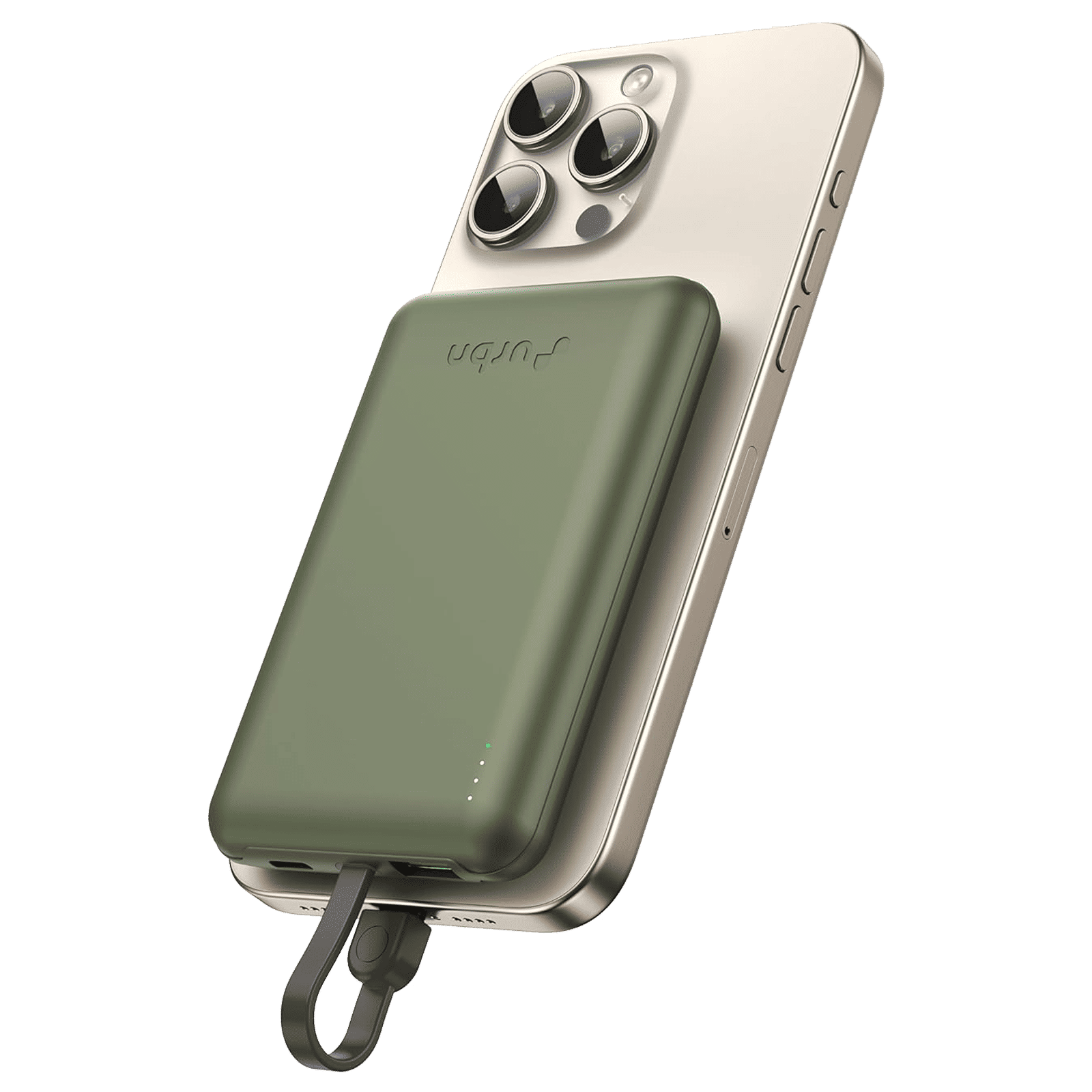 urbn Mag Link 10000 mAh 22.5W Fast Charging Power Bank (1 Type C & 1 Type A Port, 12 Layers Circuit Protection, Camo)
