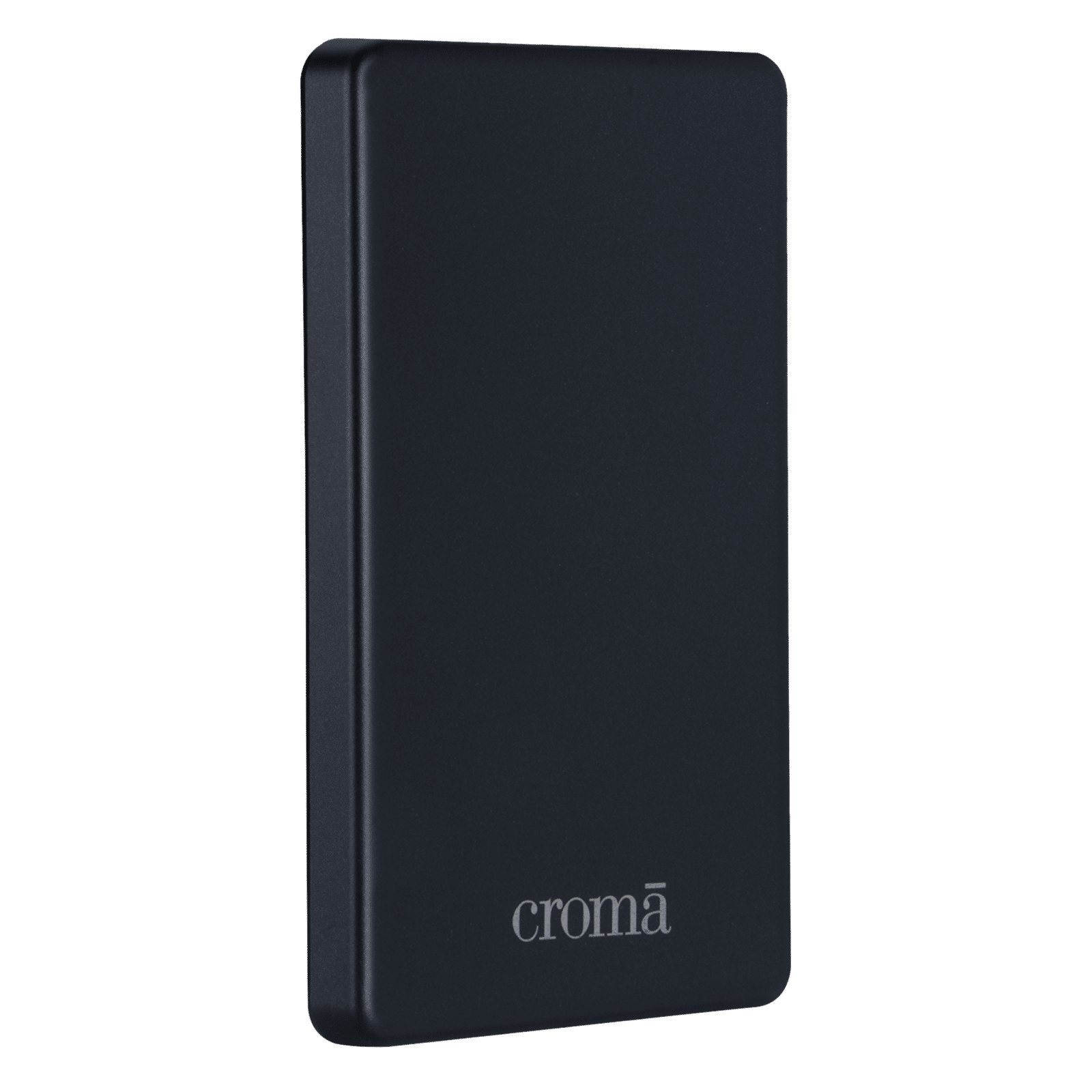 Croma 5000 mAh 20W Fast Charging Power Bank (1 Type C Port, Durable Plastic Case, Magsafe Compatible, Black)