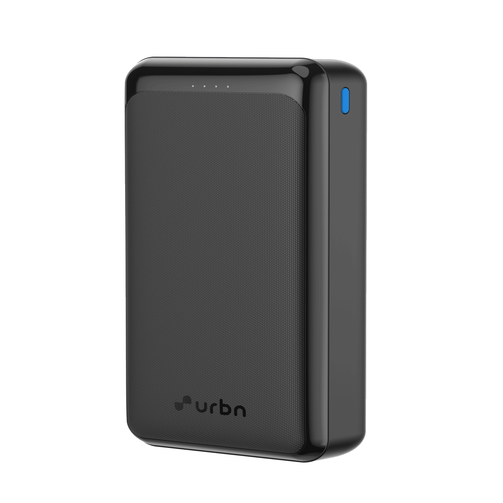 urbn UPR217 20000 mAh 35W Fast Charging Power Bank (2 Type A & 1 Type C Ports, Battery Temperature Protection, Black)