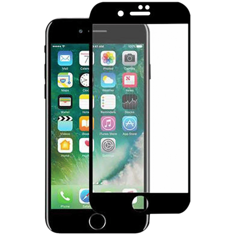 stuffcool Mighty 3D Curved Tempered Glass for Apple iPhone 7 Plus (9H Hardness)