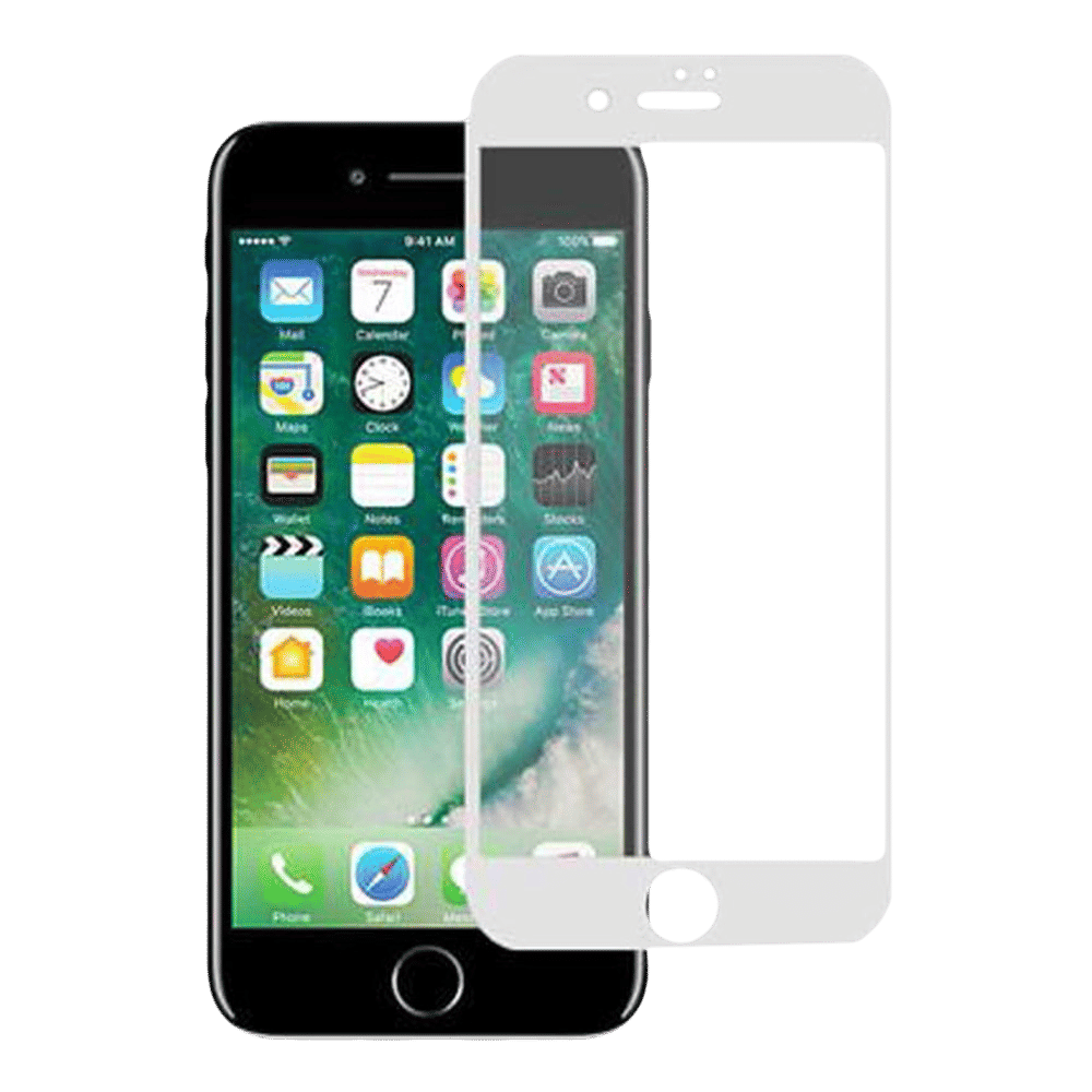 stuffcool Mighty 3D Curved Tempered Glass for Apple iPhone 7 (9H Hardness)