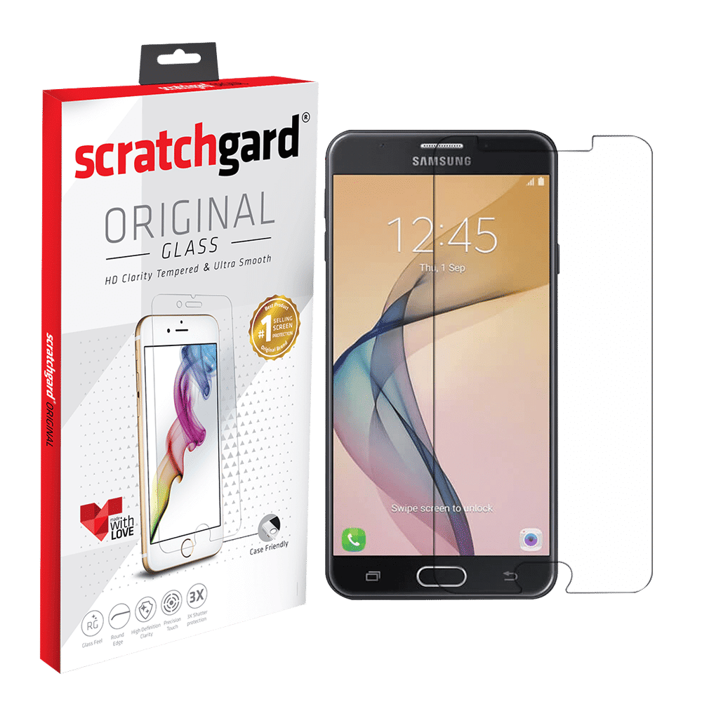 EEZ BUY Tempered Glass Screen Protector For Samsung Galaxy J7 2017 / J7 V / J7 Sky Pro – 9H Hardness, Clear