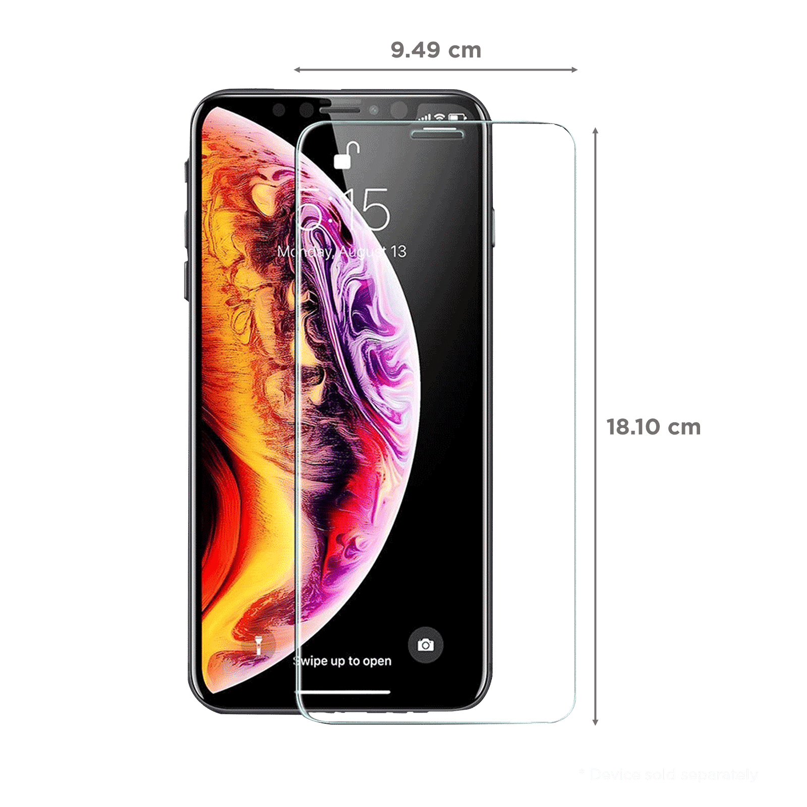 Iphone Xs Max Screen Protector Size Glass Screen Protector Iphone