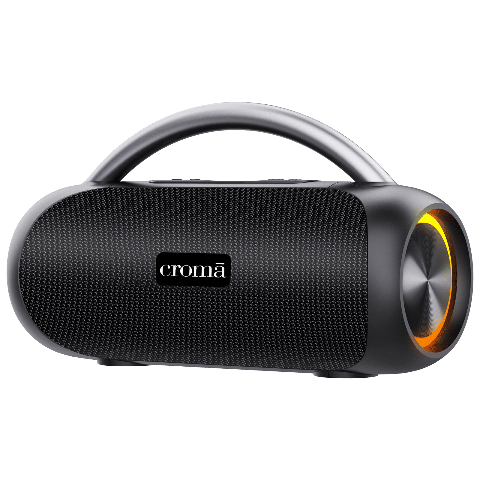 Croma 20W Portable Bluetooth Speaker (IPX5 Water Resistant, 5 Hours Playback Time, Premium Black)
