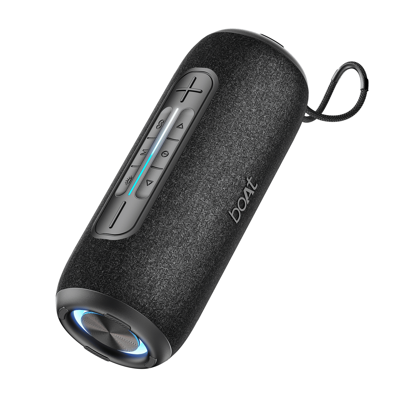 boAt Stone Rush 30W Portable Bluetooth Speaker (IPX4 Splash & Sweat Resistant, Dynamic RGB LED Design, Infinite Black)