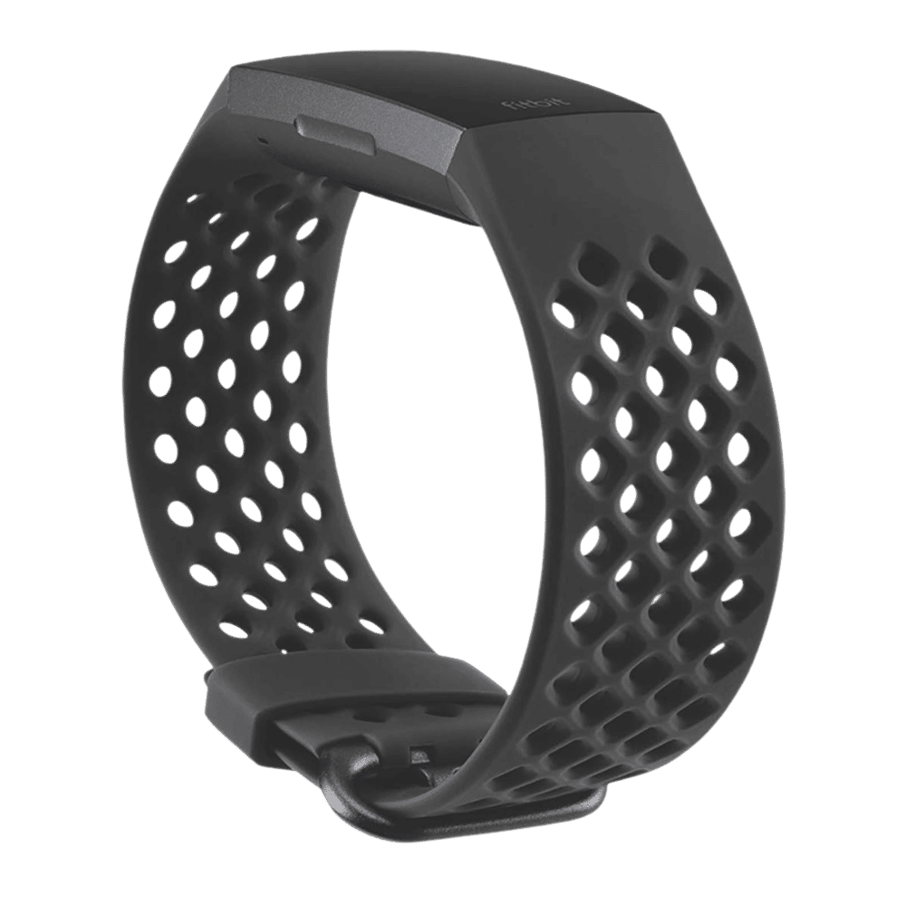 Buy fitbit Silicone Sport Band for Charge (Black) Online Croma