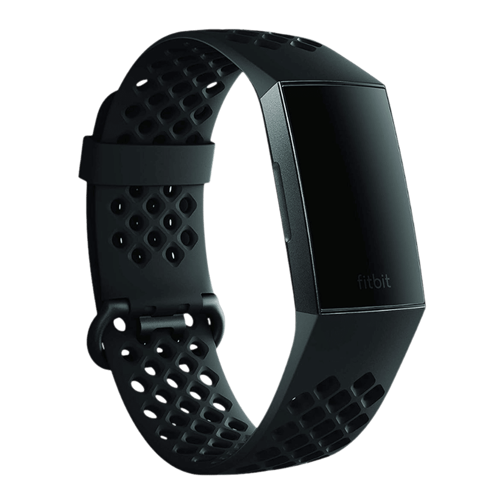 Buy fitbit Silicone Sport Band for Charge (Black) Online Croma - Main Image