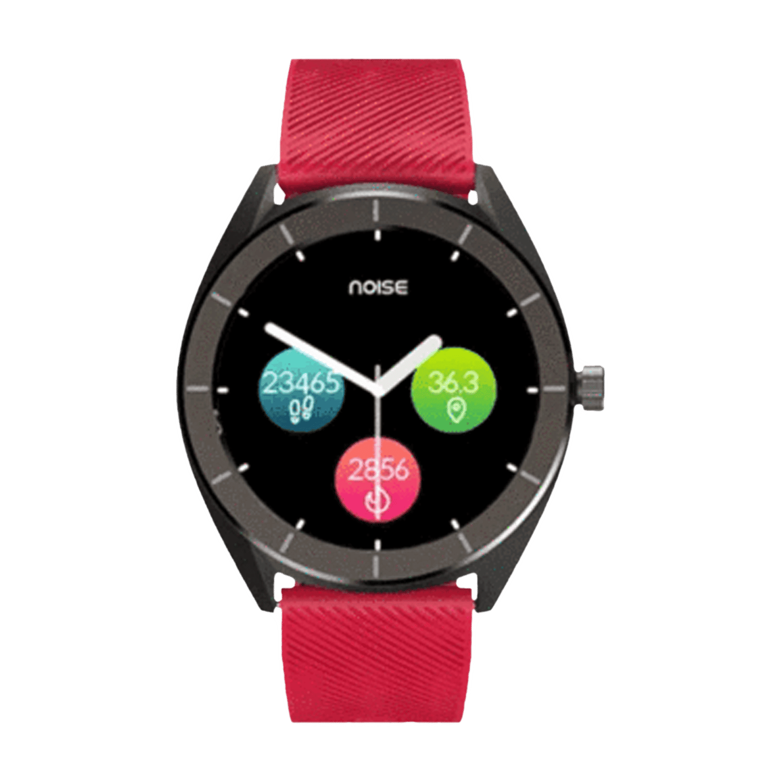 noise NoiseFit Endure Smartwatch with Activity Tracker LCD  Display, IP68 Water Resistant, Racing Red Strap)