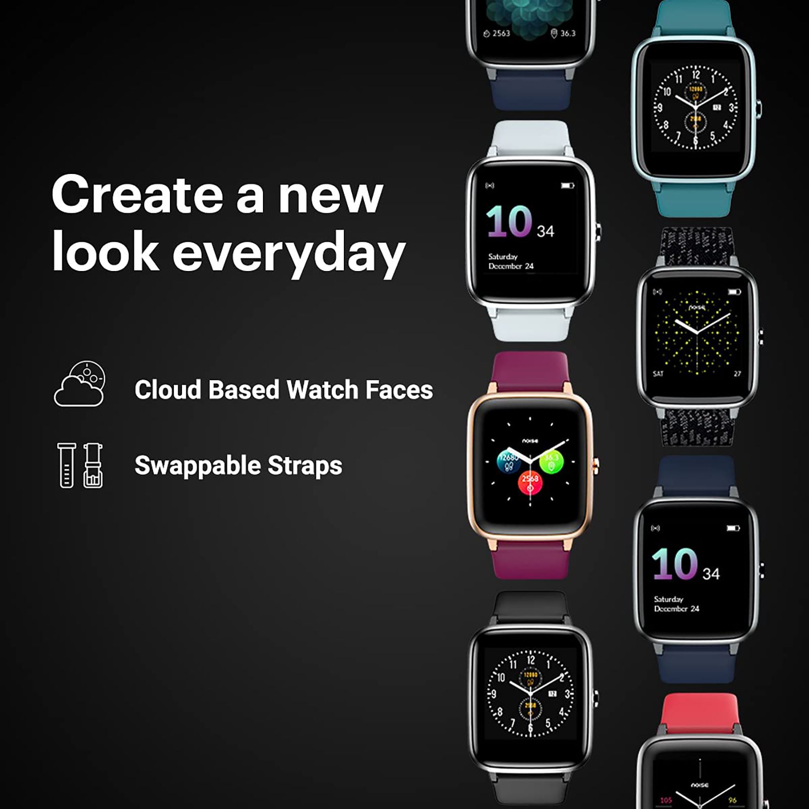 Buy noise ColorFit Pro Smartwatch with Activity Tracker (33mm