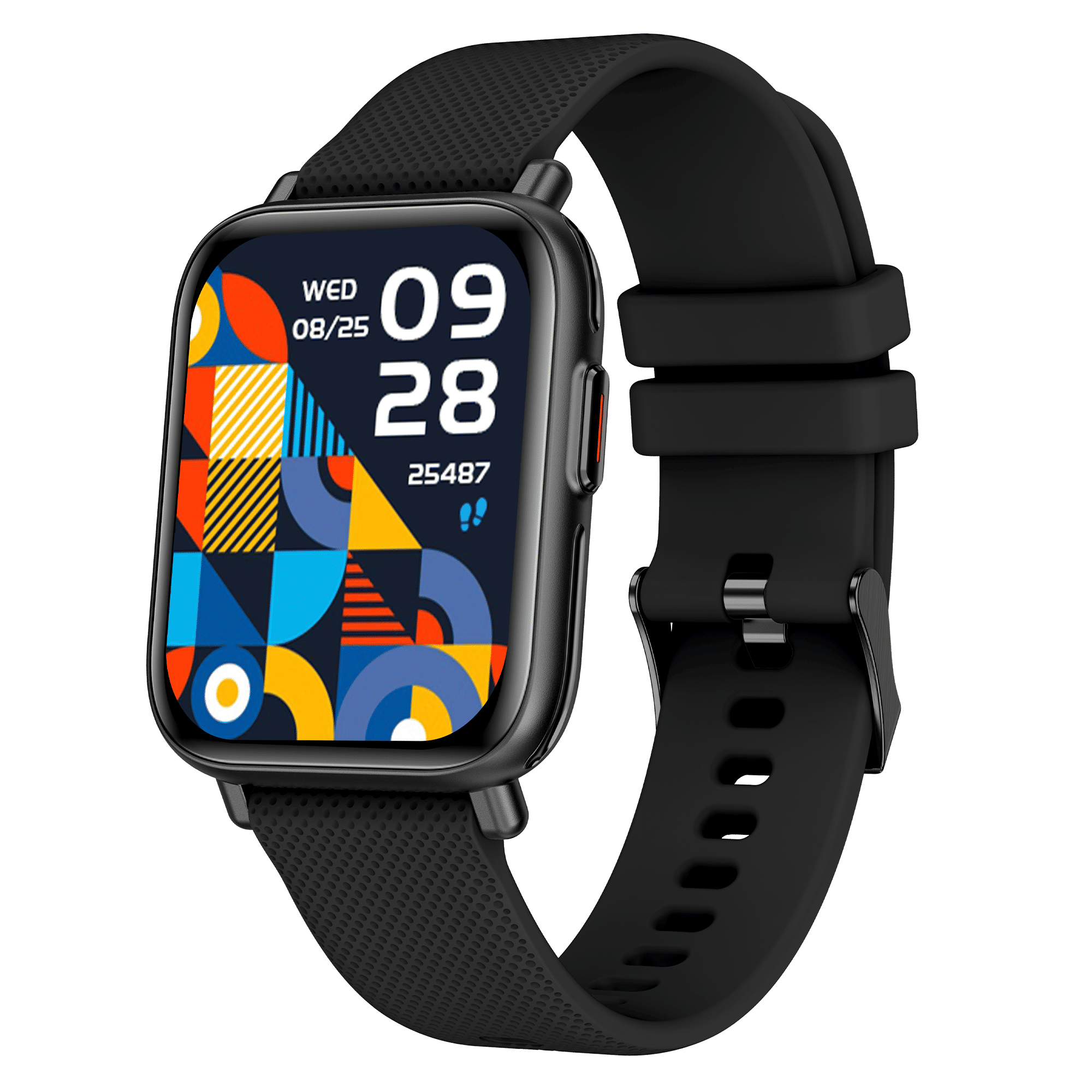 CROSSBEATS Ignite Pro Smartwatch with Activity Tracker (43.18mm with Curved IPS Display, IP67 Water Resistant, Black Strap)-image-10
