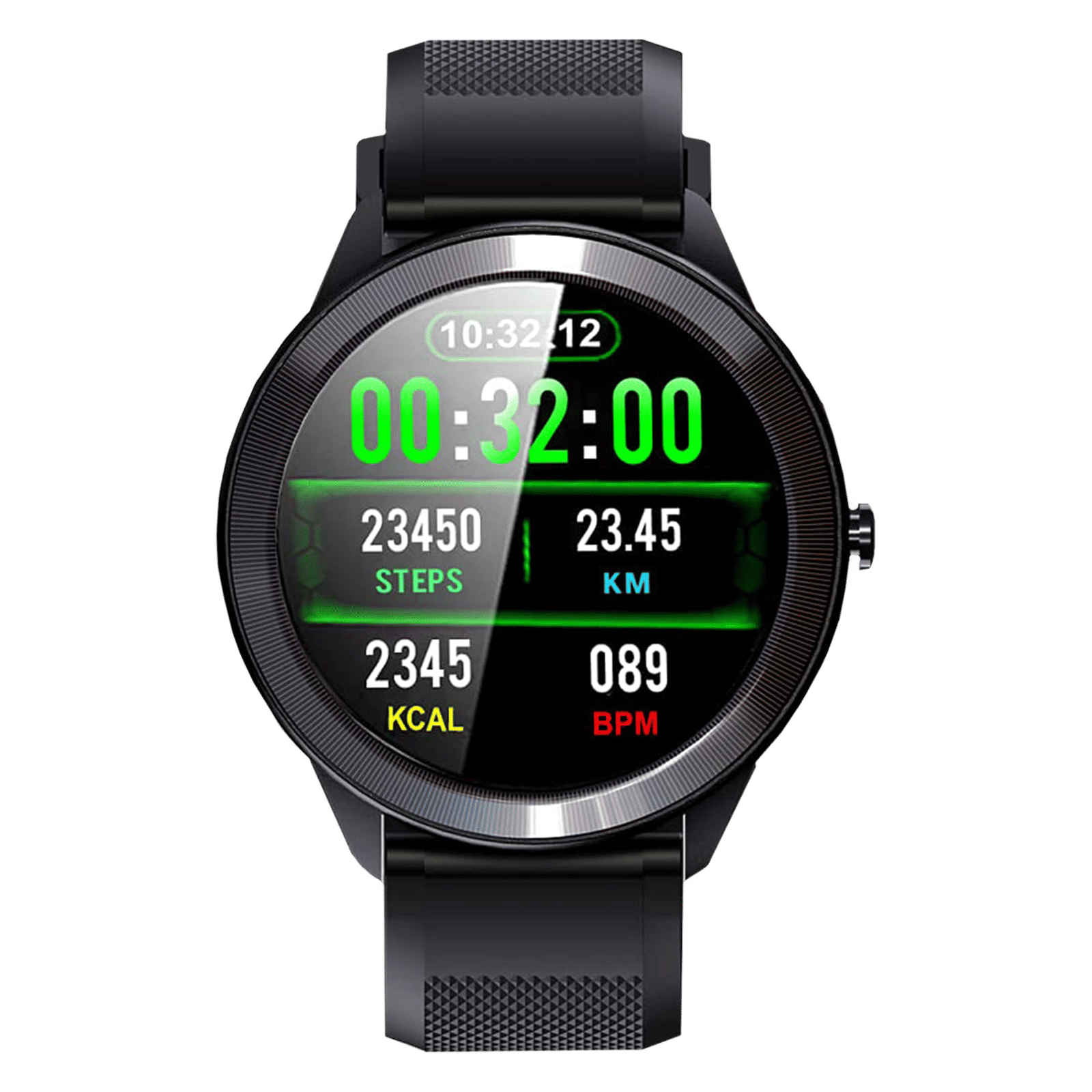 Buy Maxima Max Pro X4 Smartwatch with Activity Tracker (33.02mm IPS TFT ...