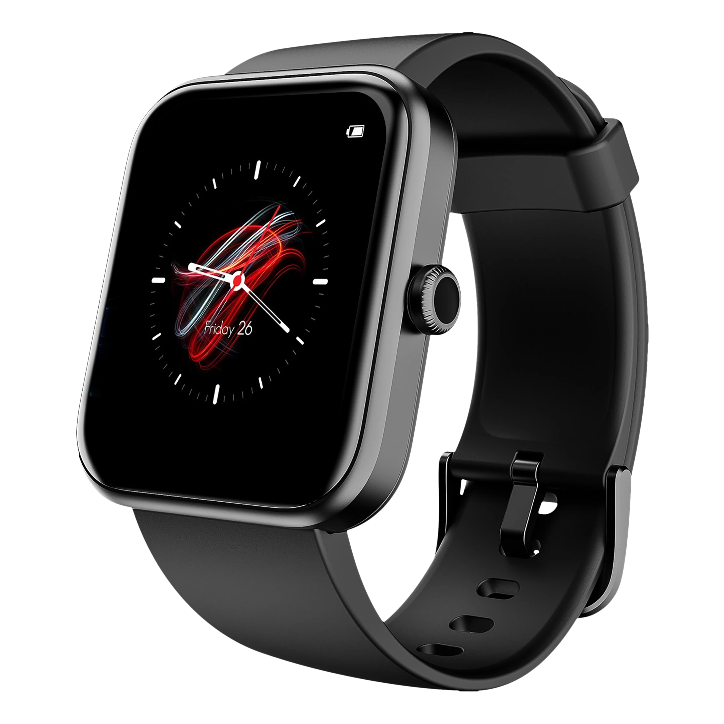 boAt Wave Select Smartwatch with Activity Tracker (42.9mm TFT Display, 5ATM Water Resistant, Active Black Strap)