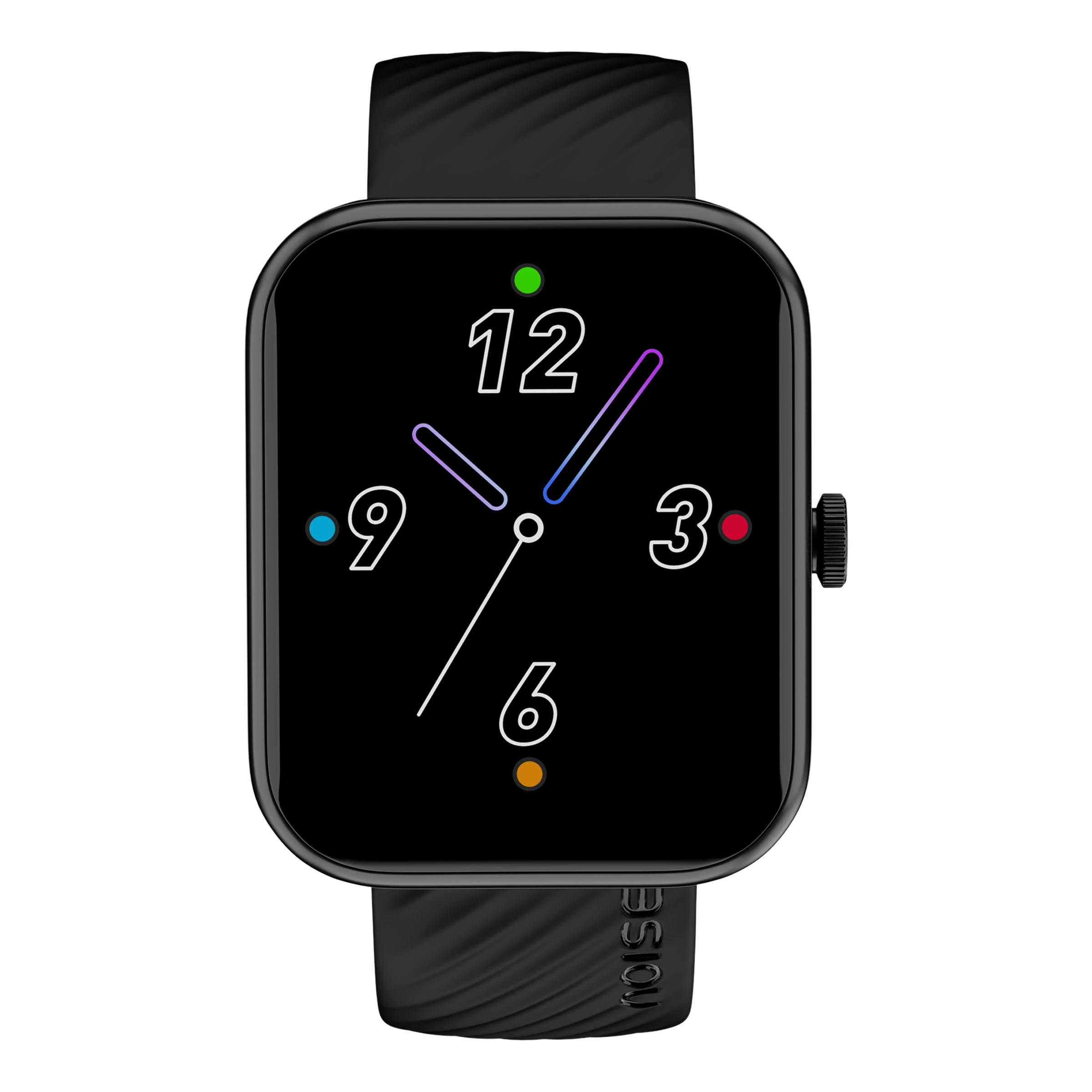 noise ColorFit Victor Smartwatch with Bluetooth Calling (46.9mm TFT LCD Display, IP68 Water Resistant, Jet Black Strap)